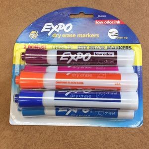 NWT EXPO DRY ERASE MARKERS